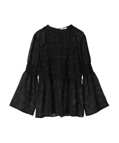 earth music&ecology ジャガードシャーリングプルオーバー