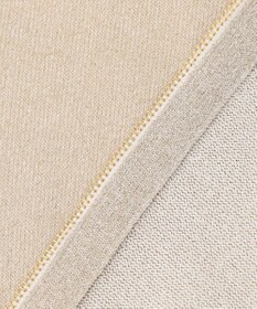 BEIGE， 【S-size】JUSSIEU / ラメ ニットパーカー