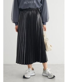 Green Parks ・ＥＬＥＮＣＡＲＥ　ＤＵＥ　メタリックプリーツスカート