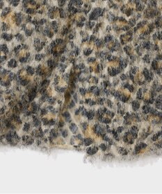 GRACE CONTINENTAL フェザーレオパードスカート