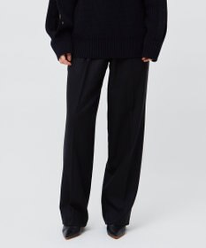 BEIGE， TERNES / フロントジップワイドパンツ