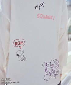 earth music&ecology 【綿100％】ＰＥＡＮＵＴＳ／ｅａｒｔｈ　マルチカラーアートロンＴ