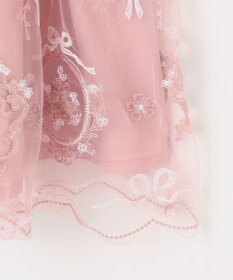 ANY KIDS バレエ刺繍チュールワンピース