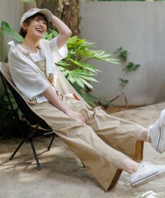 ANY L 【南明奈さんコラボ】撥水サロペット