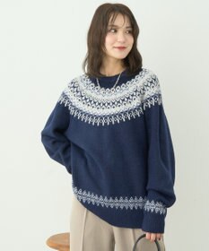 earth music&ecology オーロララメノルディックチュニック