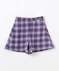 ANY KIDS 裏シャギーチェックショートパンツ
