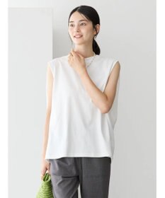 AMERICAN HOLIC 接触冷感ショルダータックノースリーブプルオーバー