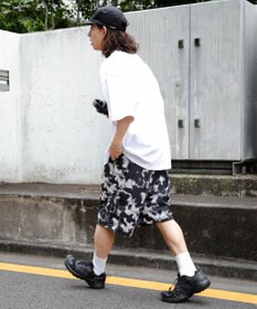 WEGO 【ウエストゴム】パターンナイロンイージーショーツ