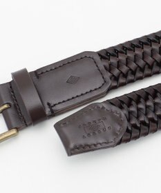 JOSEPH ABBOUD 【キングサイズ・伸びる！】ストレッチレザーベルト