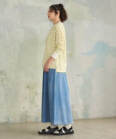 J.PRESS YORK STREET 【WOMEN】レトロボーダードルマン Tシャツ