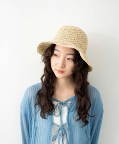 WEGO レースアップ雑材ハット