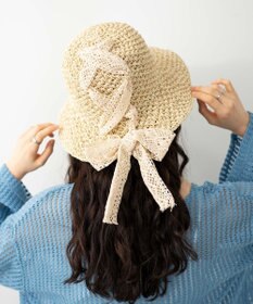 WEGO レースアップ雑材ハット