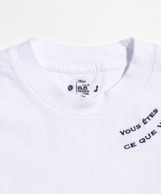 LENO EMBROIDERY  T-SHIRT / 刺繍Tシャツ