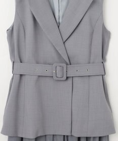 GRACE CONTINENTAL テーラーチュールワンピース