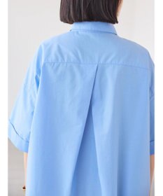 AMERICAN HOLIC イージーケア５分袖バックタックシャツ