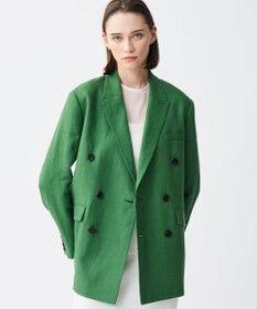 uncrave トリコットシフォン ハーフスリーブカットソー