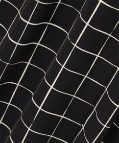 ICB L 【30th ANNIVERSARY】 ウィンドウペンプリント シャツワンピース