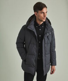 GOTAIRIKU 【仕事で着用可】MINOTECH メランジラミネート ダウンコート(23年モデル)