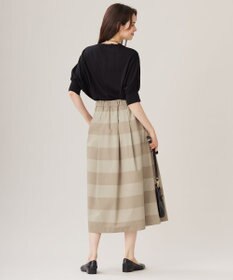 自由区 L 【カタログ掲載・洗える】スラブシャンタン スカート