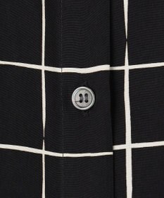 ICB L 【30th ANNIVERSARY】 ウィンドウペンプリント シャツワンピース