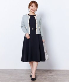 ANY SIS S 【低身長企画】バイカラー アンサンブル