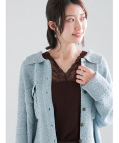 Te chichi 前後2WAYレースネックタンクトップ