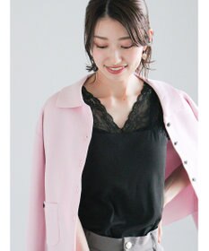 Te chichi 前後2WAYレースネックタンクトップ