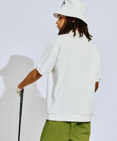 PW CIRCULUS 【GOLF OUT掲載アイテム】【MEN】ワッフルポロ ゴルフ