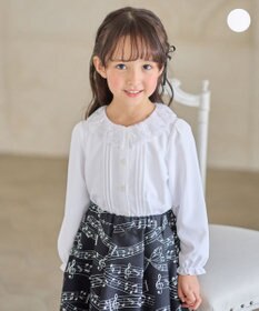 ANY KIDS 襟レース ブラウス