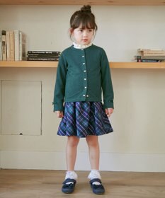 ANY KIDS スナップボタンカーディガン