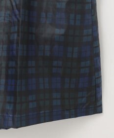 MOONBAT FLAT PURE レインコート チェック柄 リュック対応 ユニセックス 収納袋付き