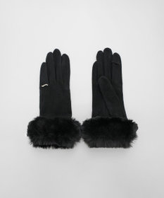 ORuKuBET 【オンワード・クローゼット限定】パールリング風エコファージャージグローブ (WOMEN)【スクワラン加工 / 抗菌機能・タッチパネル対応】