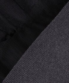 Feroux 【洗える】チュールコンビ プルオーバーニット