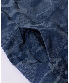 JOSEPH ABBOUD MOUNTAIN 【吸水速乾・男女兼用】カモフラジャガードポロシャツ