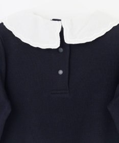 ANY KIDS 襟 刺繍 カットソー