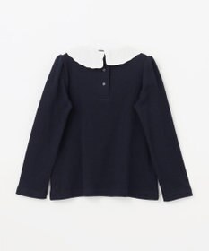 ANY KIDS 襟 刺繍 カットソー