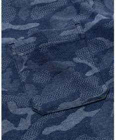 JOSEPH ABBOUD MOUNTAIN 【吸水速乾・男女兼用】カモフラジャガードポロシャツ