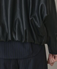 GRACE CONTINENTAL フェイクレザーライダース