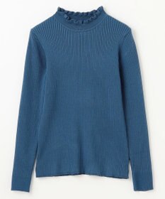 ANY 【洗濯機可】ウォームニットフリルプルオーバー