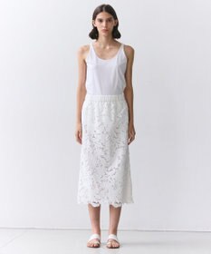 BEIGE， 【洗える】BROIS / コットンシャツテールタンクトップ