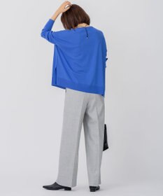 23区 【12色展開/新色追加】ウーステッドウール ビッグシルエット ニット