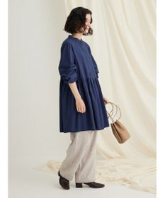 CRAFT STANDARD BOUTIQUE ウエスト切替ギャザーチュニック