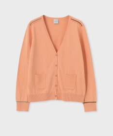 Paul Smith 【洗える】Signature Stripe アイレット カーディガン