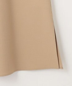 組曲 【洗える・シワになりにくい】リネン混オックスストレッチ キャミワンピース