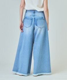 GRACE CONTINENTAL バギーデニムパンツ