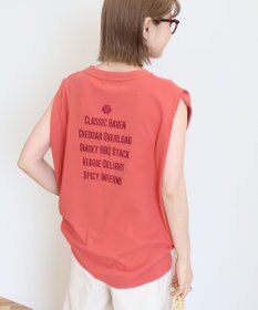 AMERICAN HOLIC ロゴ刺繍ノースリーブプルオーバー