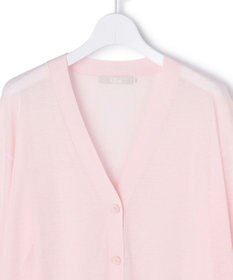 ICB 【先行予約】 リネンブレンドシアー カーディガン