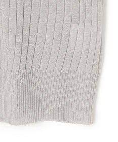 J.PRESS YORK STREET 【WOMEN】シアワイド リブカーディガン