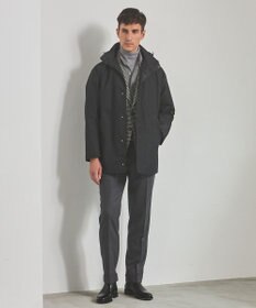 GOTAIRIKU 【仕事で着用可】ラスタードビー フーデッドブルゾン_地柄(24/25年モデル)