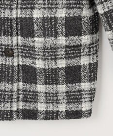 自由区 S BALLIループミルドチェック コート